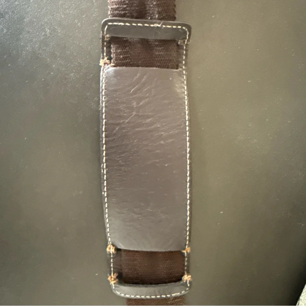 Gucci Beige Brown GG Canvas Messenger Baby Bag